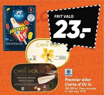 Bilka Premier eller carte d'or is tilbud