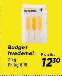 Bilka Budget hvedemel tilbud