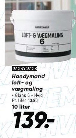 Handymand loft- og vægmaling