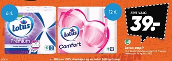 Bilka Lotus papir tilbud