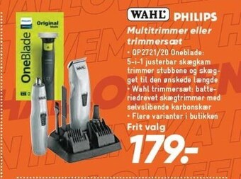 Bilka Multitrimmer eller trimmersæt tilbud