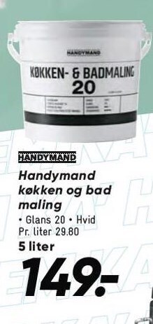 Bilka Handymand køkken og bad maling tilbud