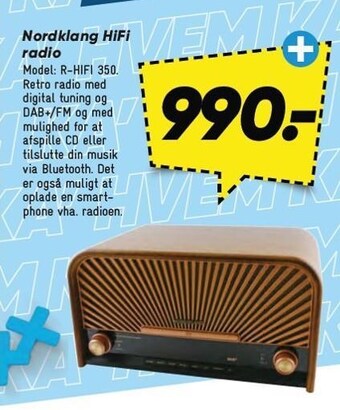 Bilka Nordklang hifi radio tilbud