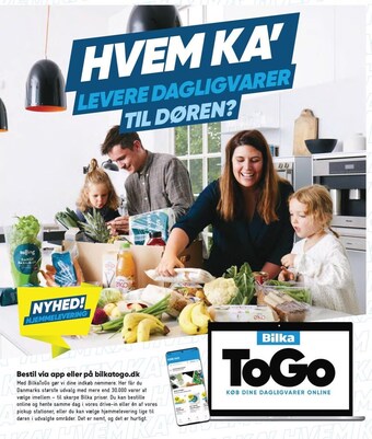 Hvem ka´ levere dagligvarer til døren?