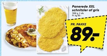 Bilka Panerede xxl schnitzler af gris tilbud