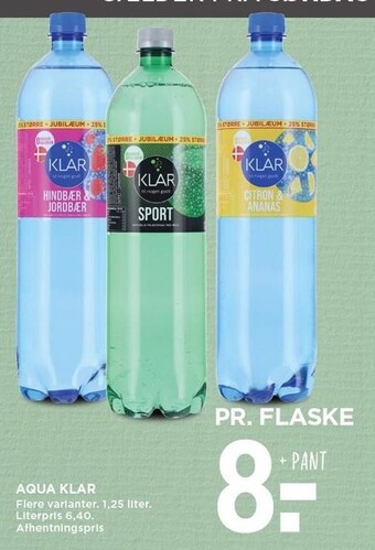 MENY Aqua klar tilbud