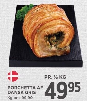 MENY Porchetta af dansk gris tilbud