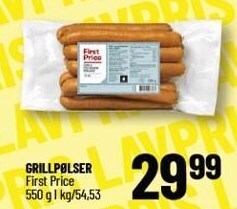 Løvbjerg Grillpølser tilbud