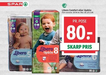 SPAR Libero Comfort eller Up&Go tilbud