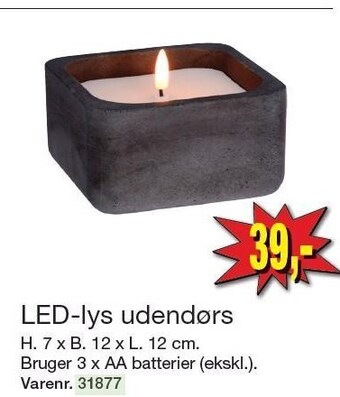 Harald Nyborg Led-lys udendørs tilbud