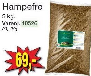 Harald Nyborg Hampefrø tilbud