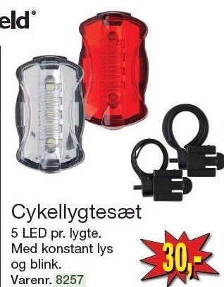 Harald Nyborg Cykellygtesæt tilbud