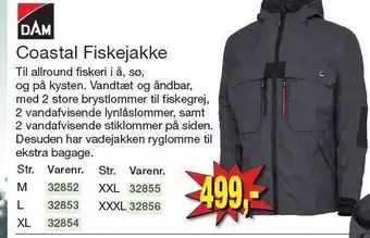 Harald Nyborg Dam coastal fiskejakke tilbud