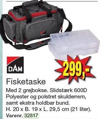 Harald Nyborg Fisketaske tilbud