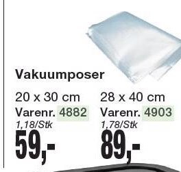 Harald Nyborg Vakuumposer tilbud