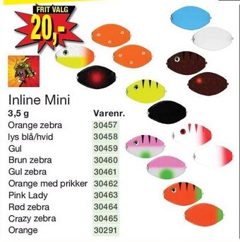 Harald Nyborg Inline mini tilbud