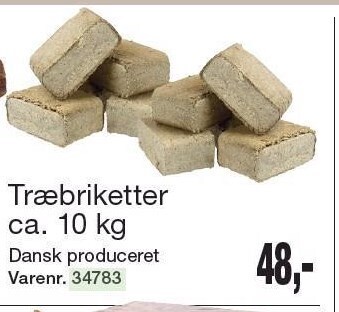 Harald Nyborg Træbrikketer ca.10 kg tilbud