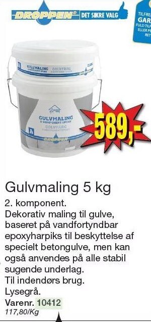 Harald Nyborg Gulvmaling tilbud