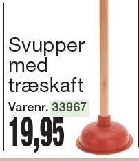 Harald Nyborg Svupper med træskaft tilbud
