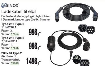 Harald Nyborg Ladekabel til elbil tilbud