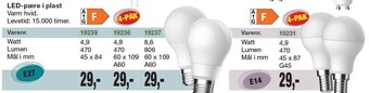Led-pære i plast