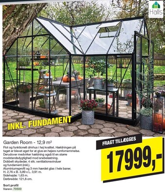 Garden room - 12,9 m2