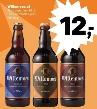 Kvickly Willemoes øl tilbud