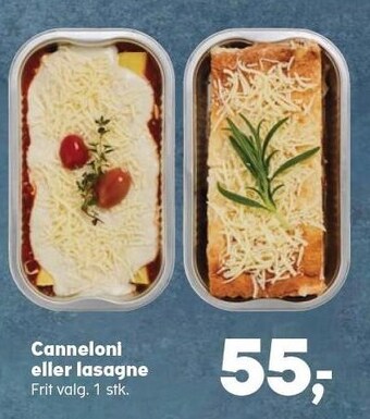 Kvickly Canneloni eller lasagne tilbud