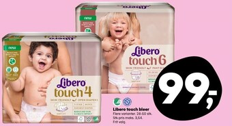 Libero touch bleer