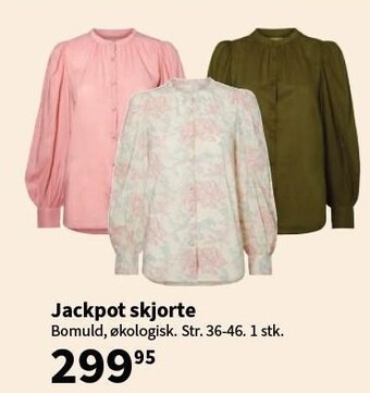 Kvickly Jackpot skjorte tilbud