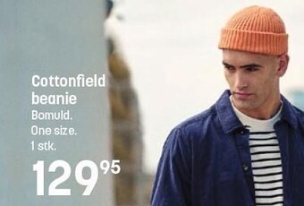 Kvickly Cottonfield beanie tilbud