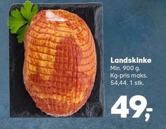 Kvickly Landskinke tilbud