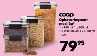 Kvickly Opbevaringssæt med låg tilbud