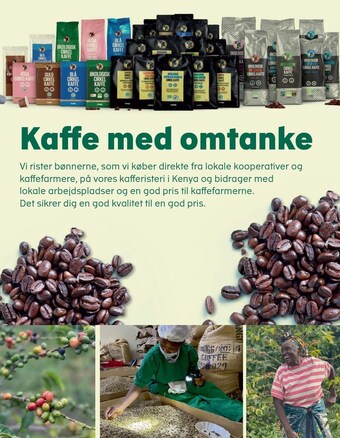Kvickly Kaffe med omtanke tilbud