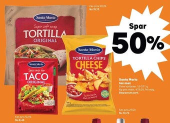 SuperBrugsen Santa maria tex mex tilbud
