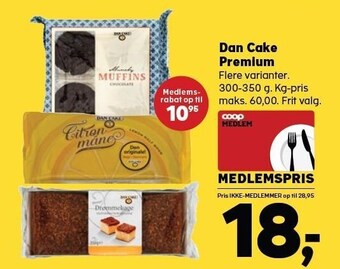 SuperBrugsen Dan cake premium tilbud