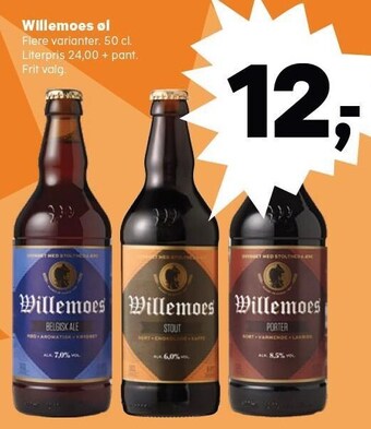SuperBrugsen Willemoes øl tilbud