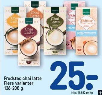 REMA 1000 Fredsted chai latte tilbud