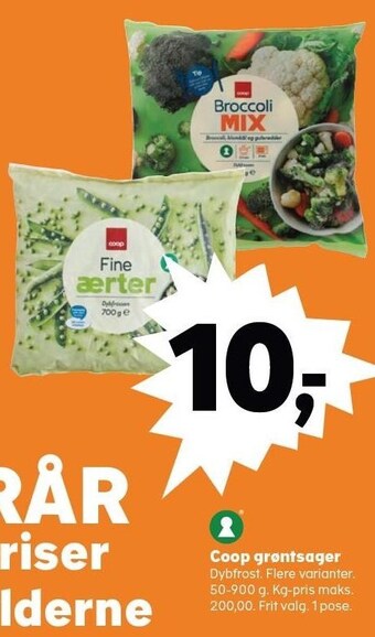 SuperBrugsen Coop grøntsager tilbud