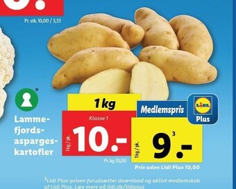 Lidl Lammefjords- asparges-kartofler tilbud