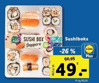 Lidl Sushiboks tilbud