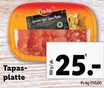 Tapas-platte