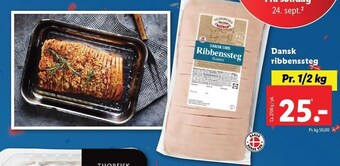 Lidl Dansk ribbenssteg tilbud