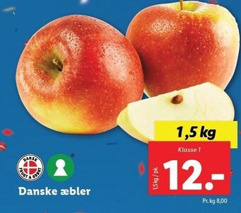 Lidl Danske æbler tilbud
