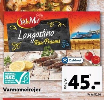 Lidl Vannameirejer tilbud