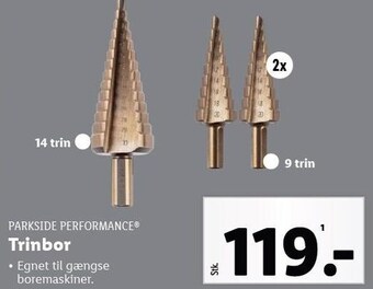 Lidl Parkside perfomance trinbor tilbud