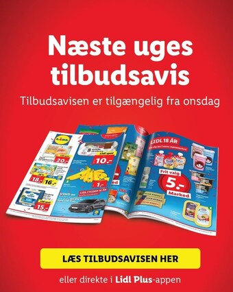 Lidl Næste uges tilbudsavis tilbud