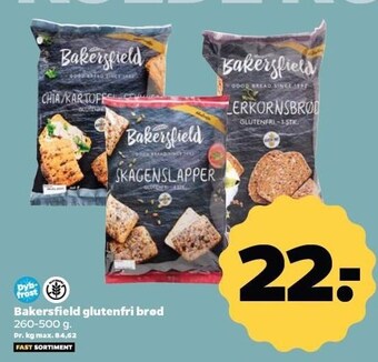 Netto Bakersfield glutenfri brød tilbud