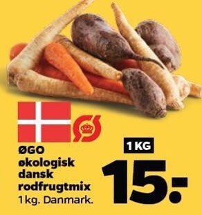 Netto Øgo økologisk dansk rodfrugtmix tilbud