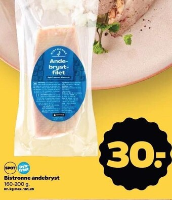 Netto Bistronne andebryst tilbud